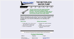 Desktop Screenshot of gravi-chek.com